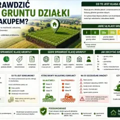 Sprawdź klasę gruntu przed zakupem, by uniknąć problemów z odrolnieniem i zabudową. Dowiedz się, jak odczytać oznaczenia i gdzie szukać informacji.