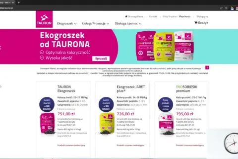 Kiedy ekogroszek w Tauronie? Sprawdź nowe godziny sprzedaży!