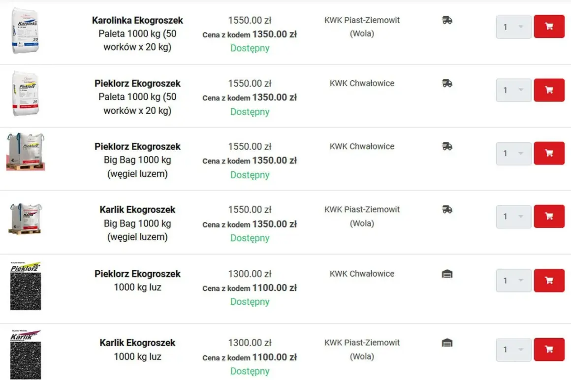 Kiedy można kupić ekogroszek w PGG? Sprawdź dostępność i ceny